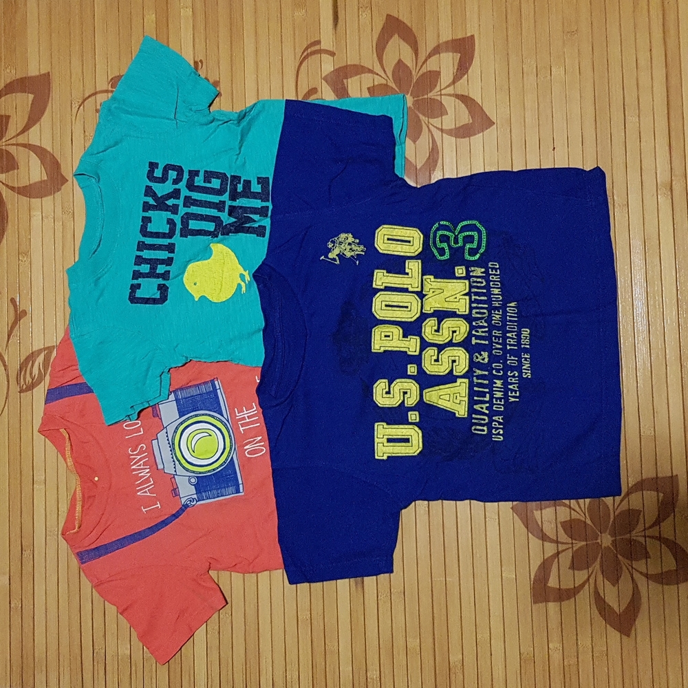 Boys 3 Shirt Bundle